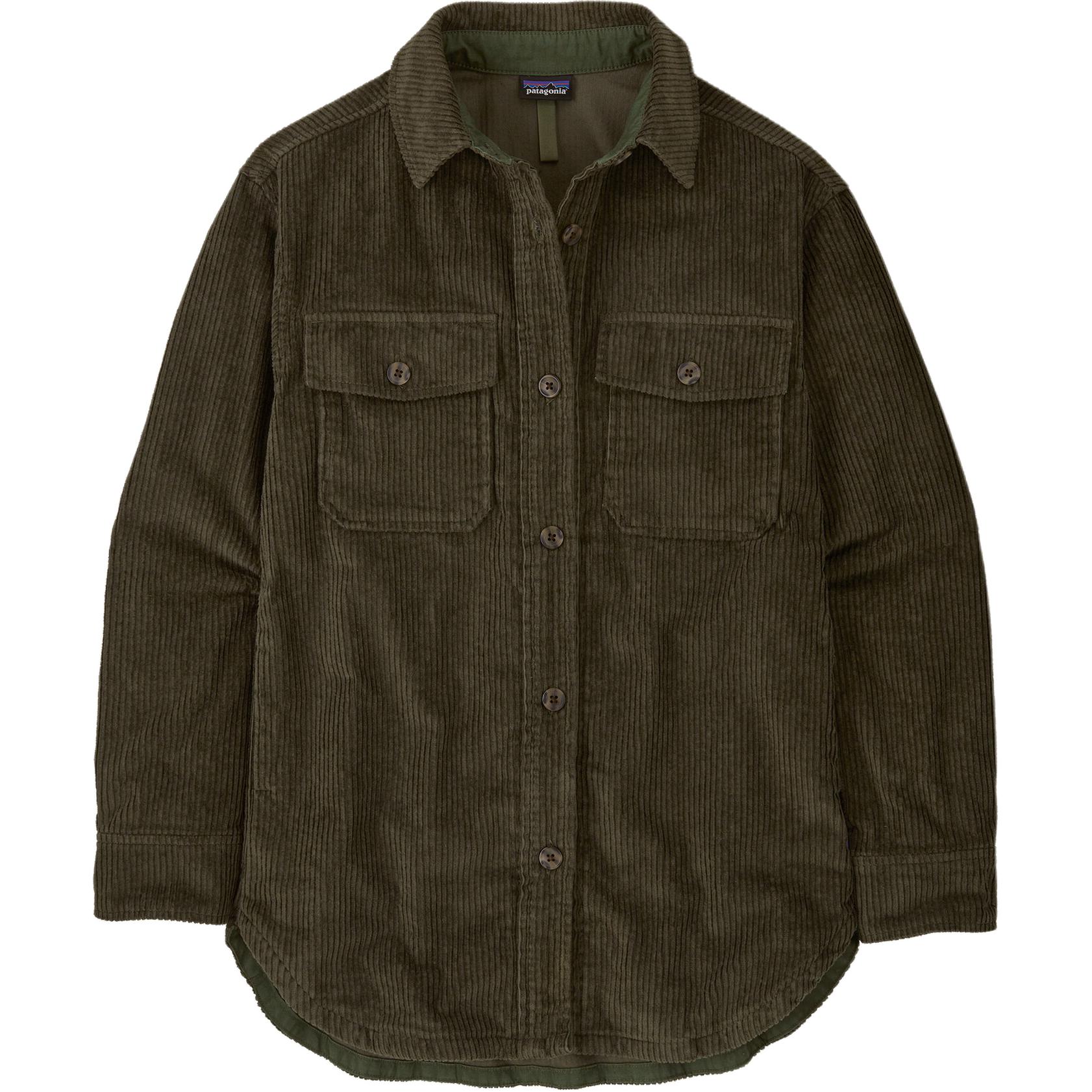 Куртка-рубашка из вельвета Patagonia, цвет Pine Needle Green/PNGR — фото 3