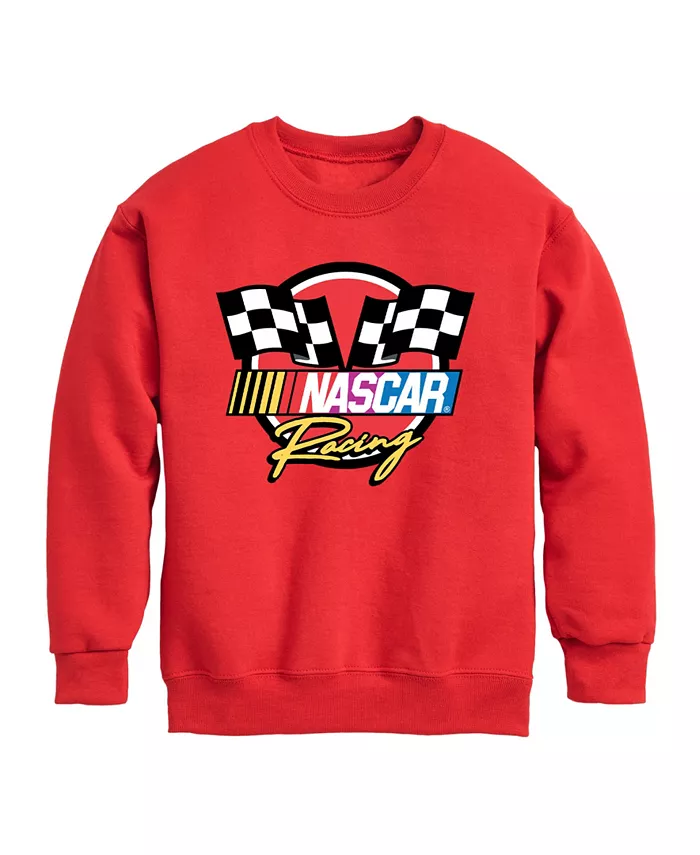 

Флисовая толстовка с логотипом Racing для мальчиков старшего возраста NASCAR, красный