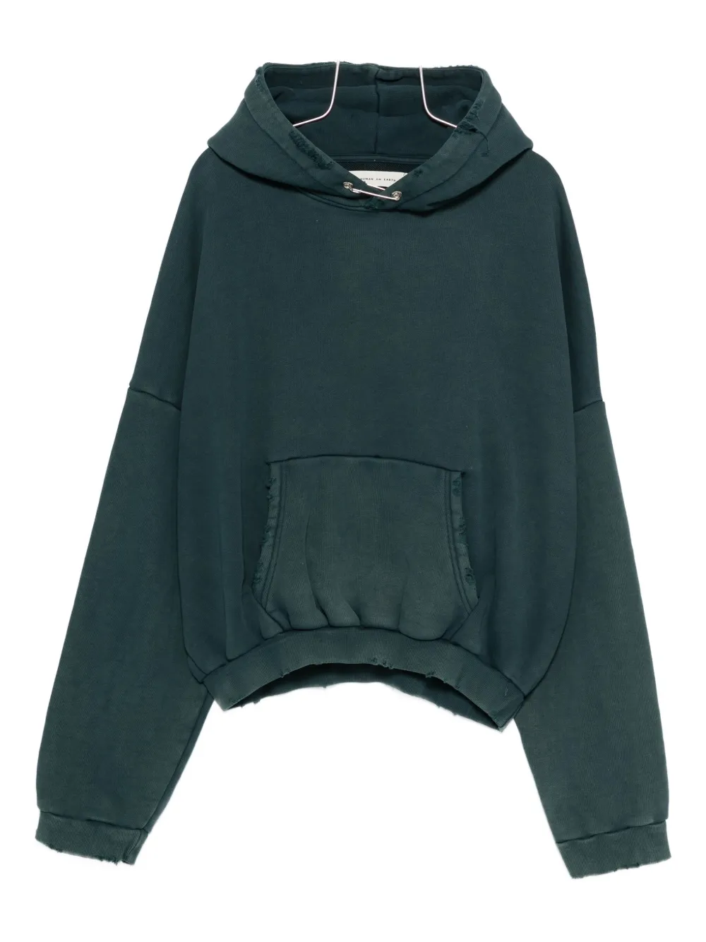 

Худи с булавкой Stay Human On Earth, зеленый