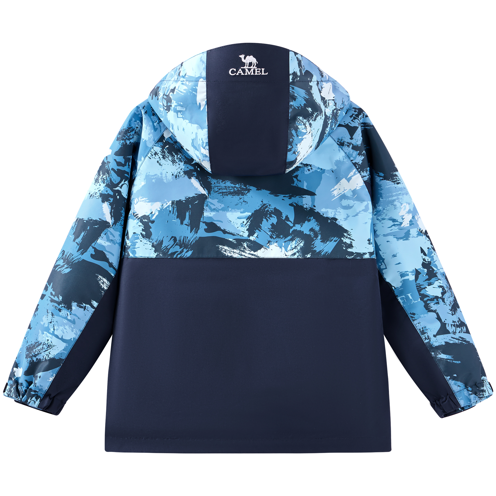 Детская ветровка Kids' CAMEL, carbon черный/space серый — фото 4