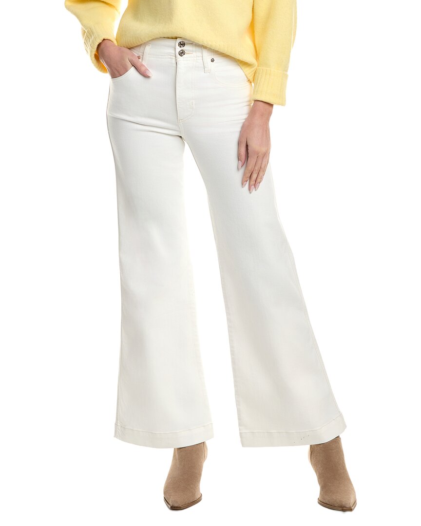 

FRAME Denim. Широкие джинсы с натуральным швом. Frame Denim, белый