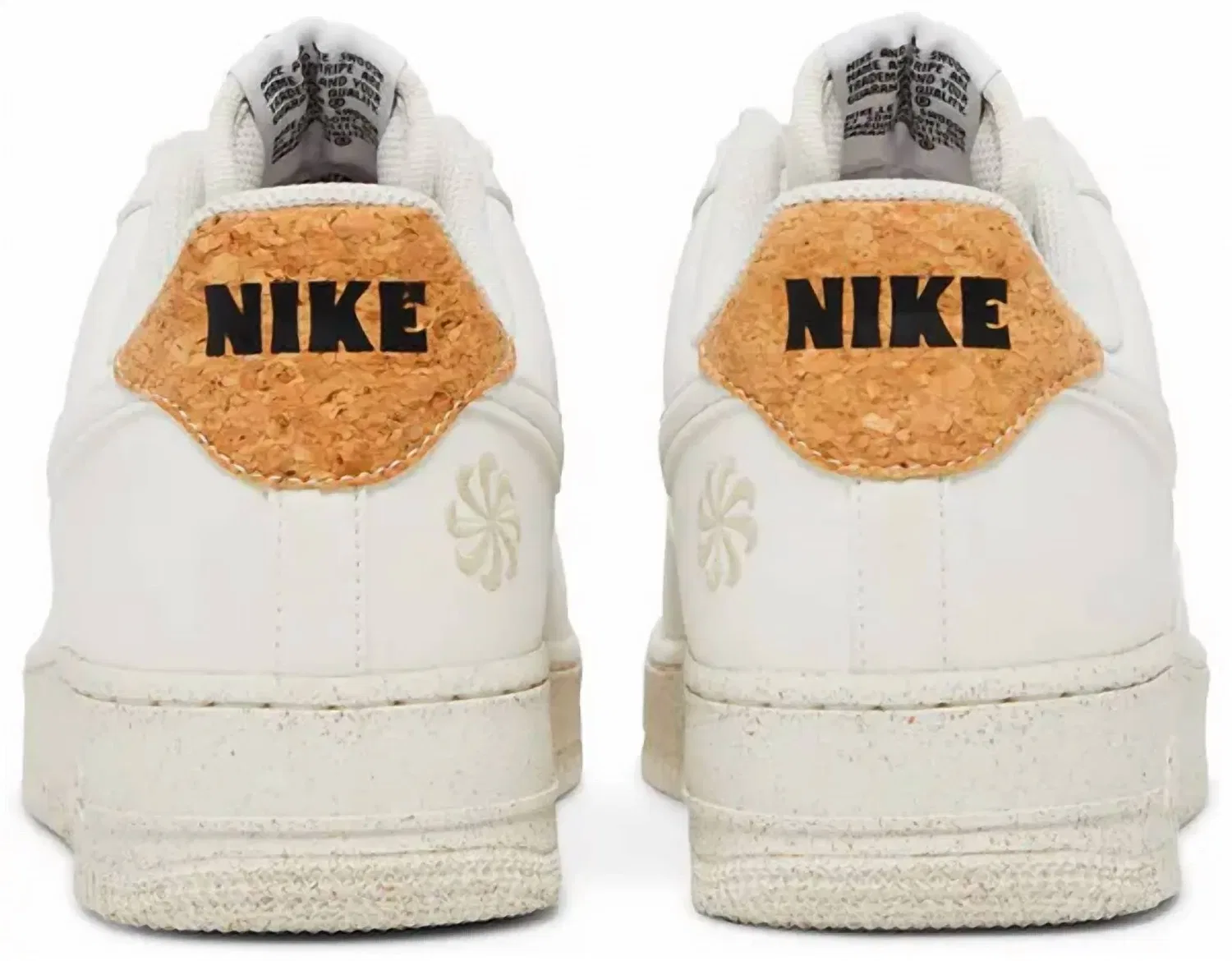 Nike Мужские кроссовки Air Force 1 Low Next Nature в бело-кремовом цвете — фото 4