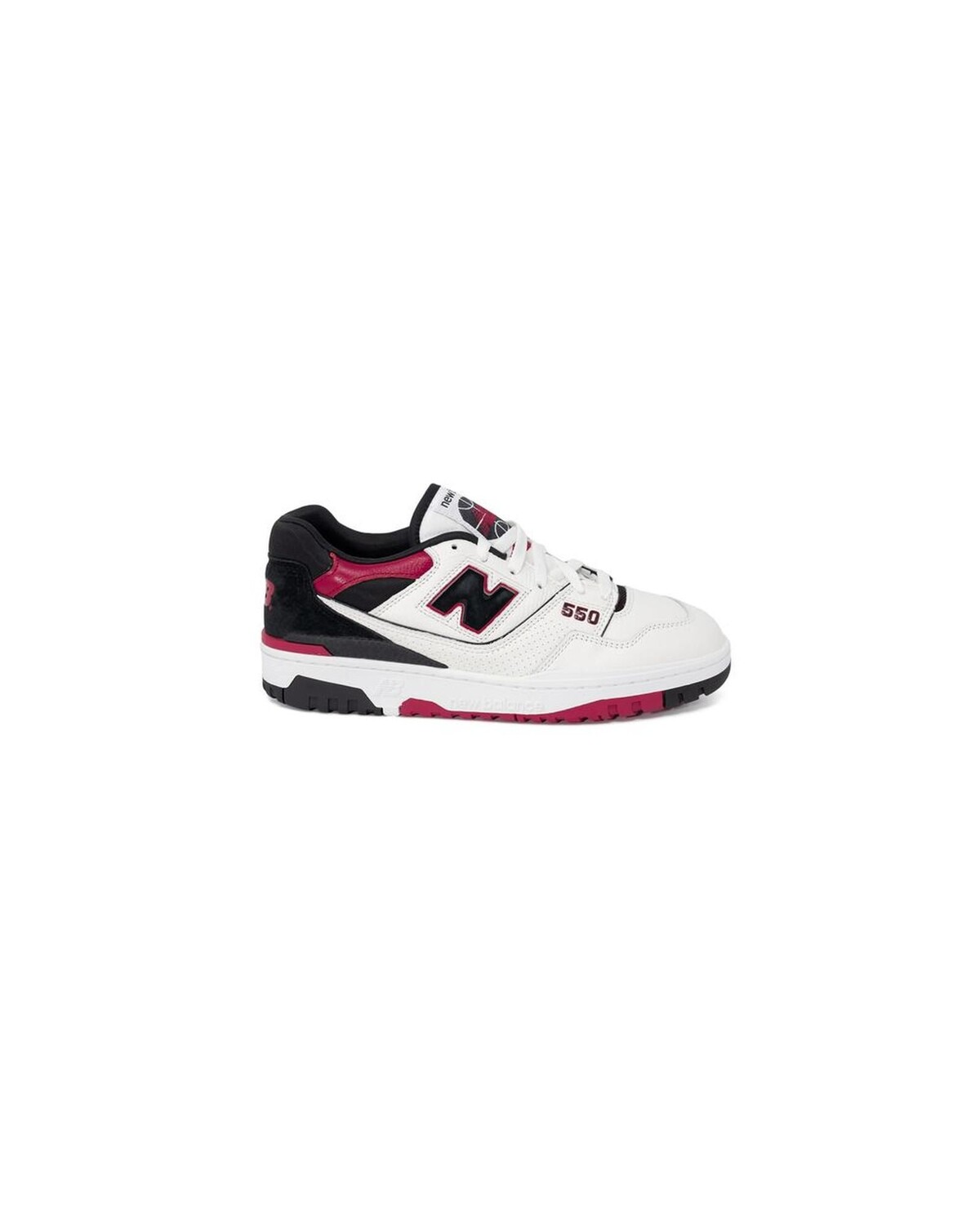 

Кроссовки New Balance 550, красный / белый