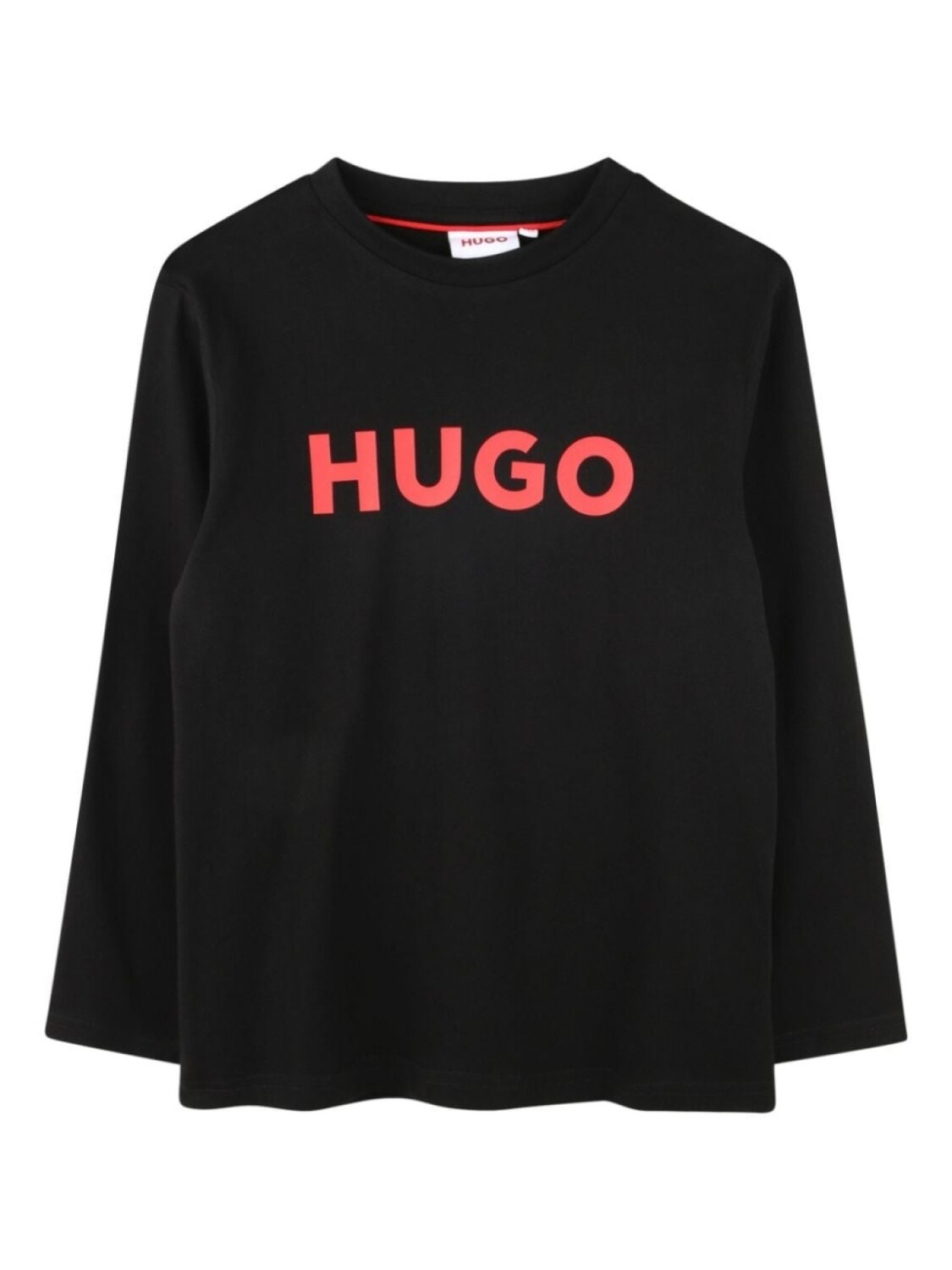 

HUGO KIDS футболка с логотипом, черный