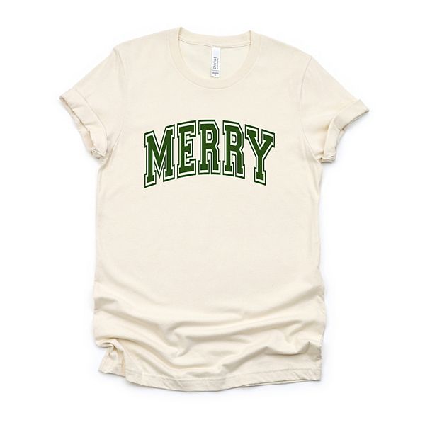 

Футболка Merry varsity с толстым контуром Simply Sage Market, Cream, Зеленый, Футболка Merry varsity с толстым контуром Simply Sage Market, Cream