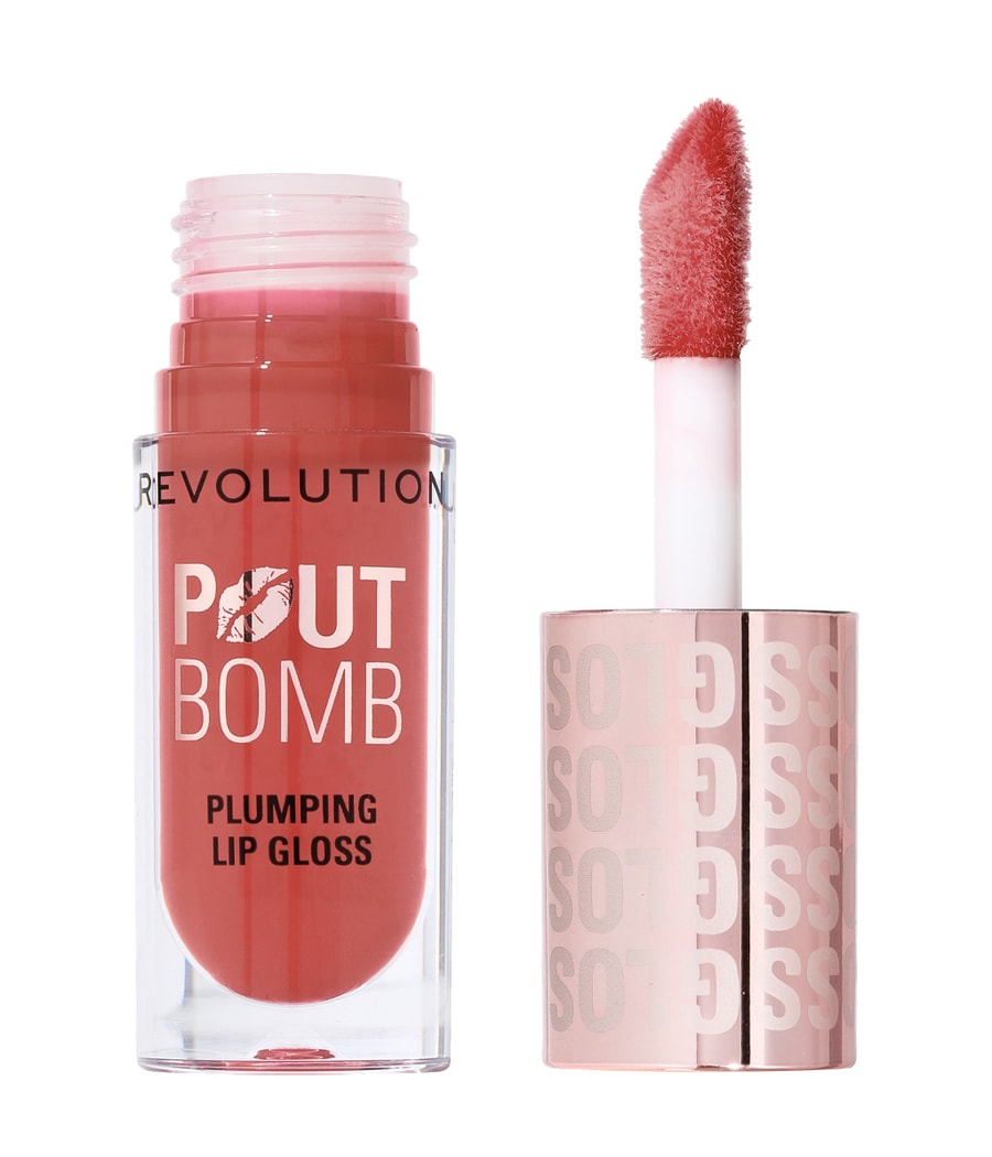 

Блеск для губ REVOLUTION Pout Bomb Plumping Gloss, Melba Warm Peach, 4.6 ml