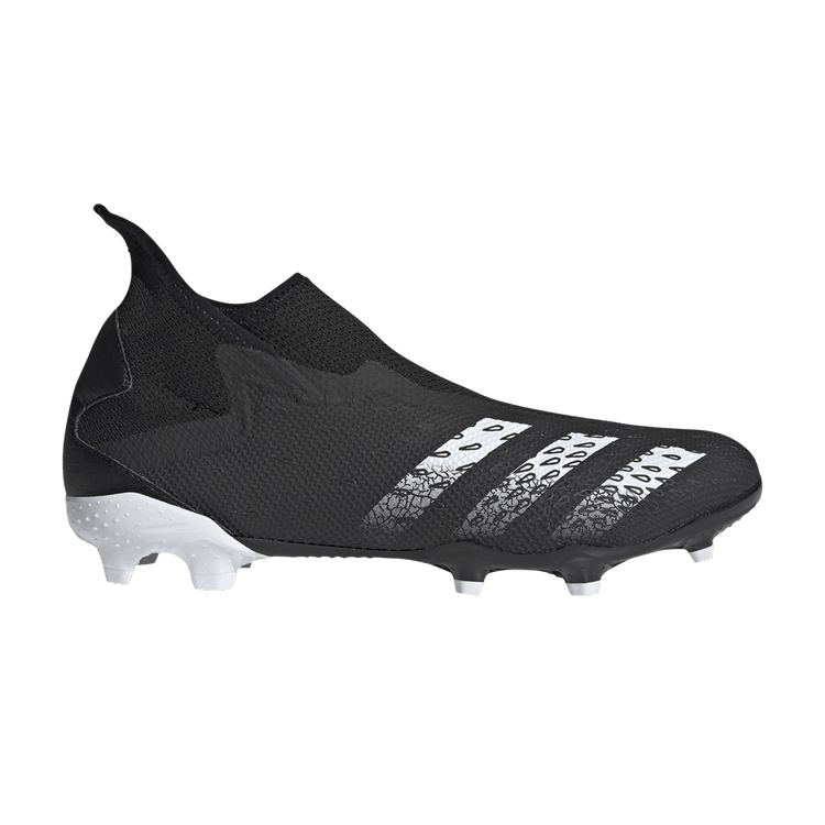 

Кроссовки Predator Freak.3 Laceless FG 'Demonscale - Black White', черный