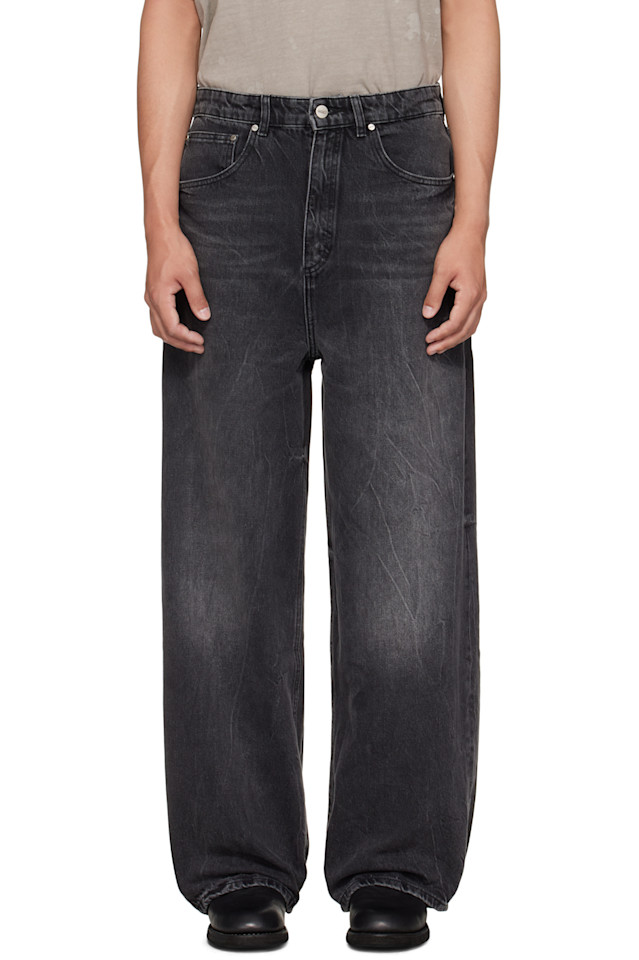 

Han Kjobenhavn Черные мешковатые джинсы