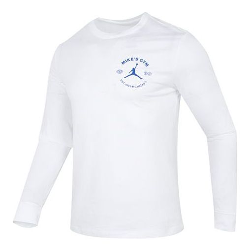 

Футболка Air Jordan M J Df Sprt Bc Gfxls Crew LogoT, белый