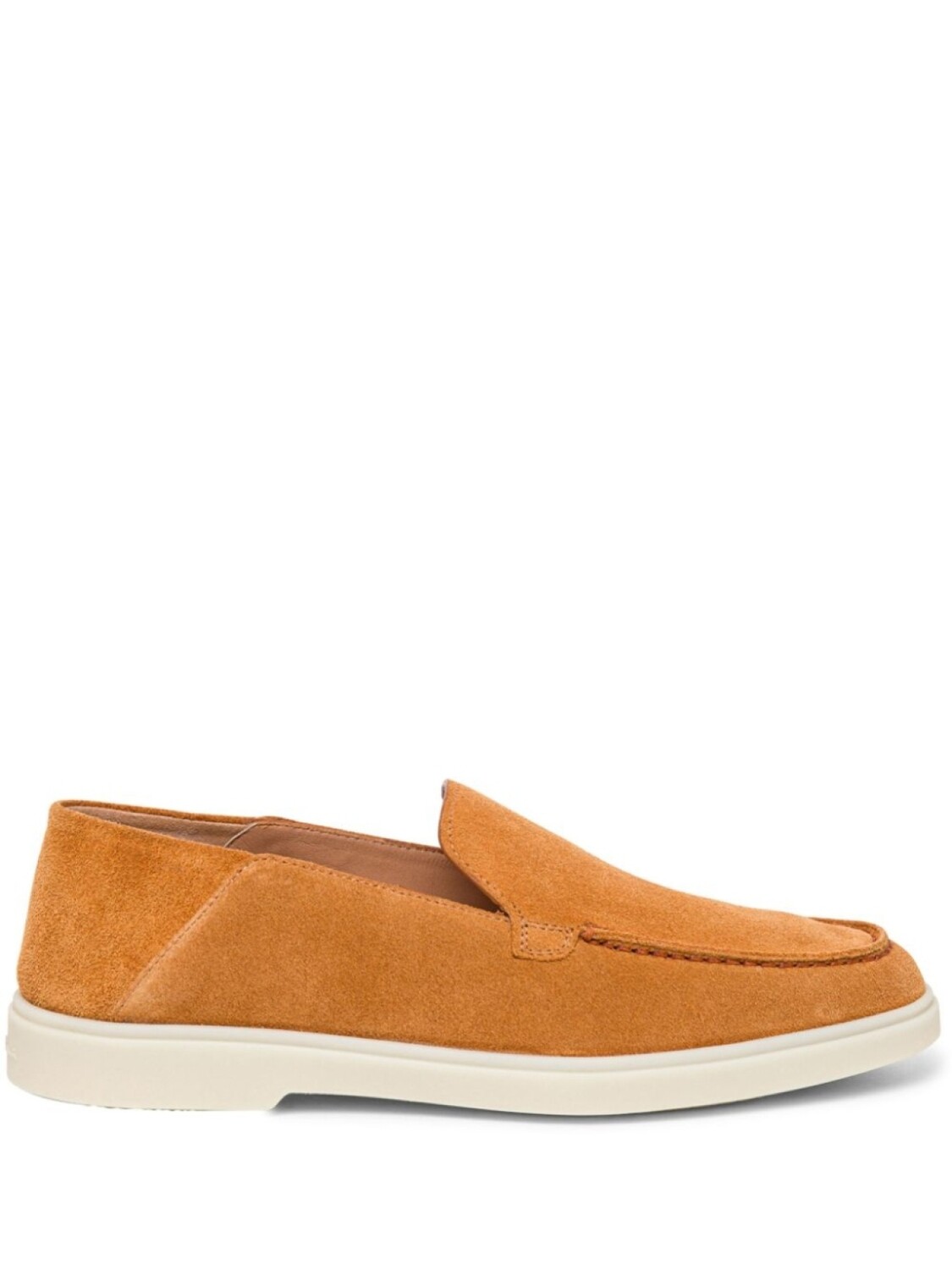 

Santoni лоферы с мягкой пяткой, коричневый
