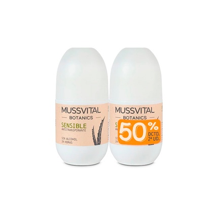 

Botanics Deo Sensitive 75 мл - Упаковка из 2 шт Mussvital