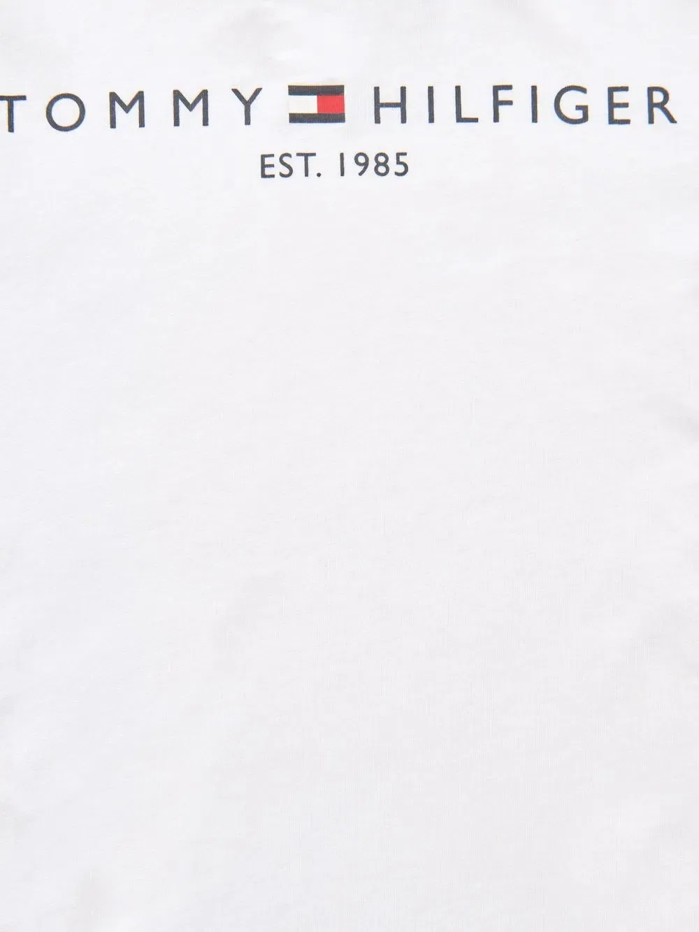 Футболка из органического хлопка с логотипом для подростков Tommy Hilfiger Junior, белый — фото 4
