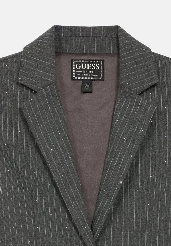 Блейзер для церемонии вручения дипломов младшего курса в полоску Guess, Grey Melange — фото 4