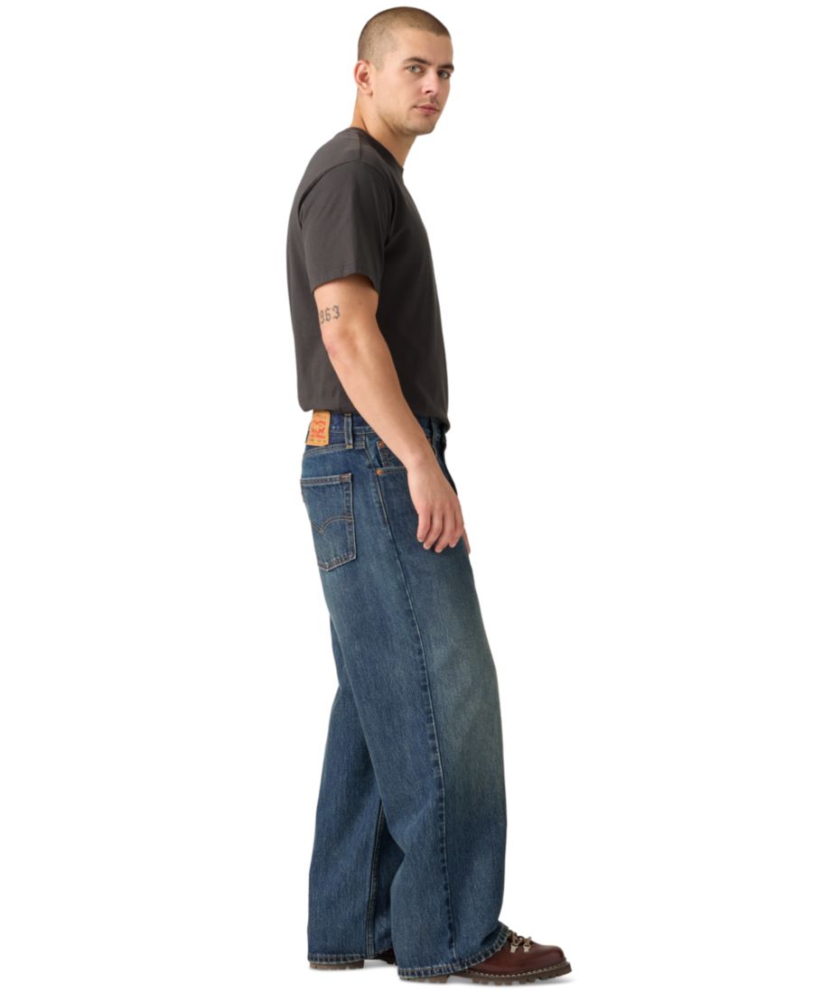 Мужские очень свободные джинсы Levi's, Dark rinse — фото 3