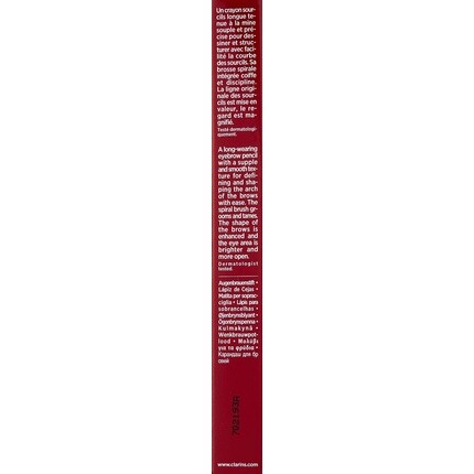 Clarins Карандаш для бровей 01 Темно-коричневый 1 шт. — фото 3