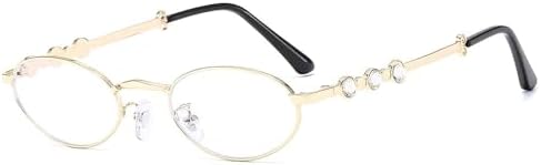 

Уникальная маленькая овальная металлическая оправа для очков с бриллиантами 2027 года. Модные солнцезащитные очки со стразами для женщин. Элегантные и сексуальные очки MTZJH, C8