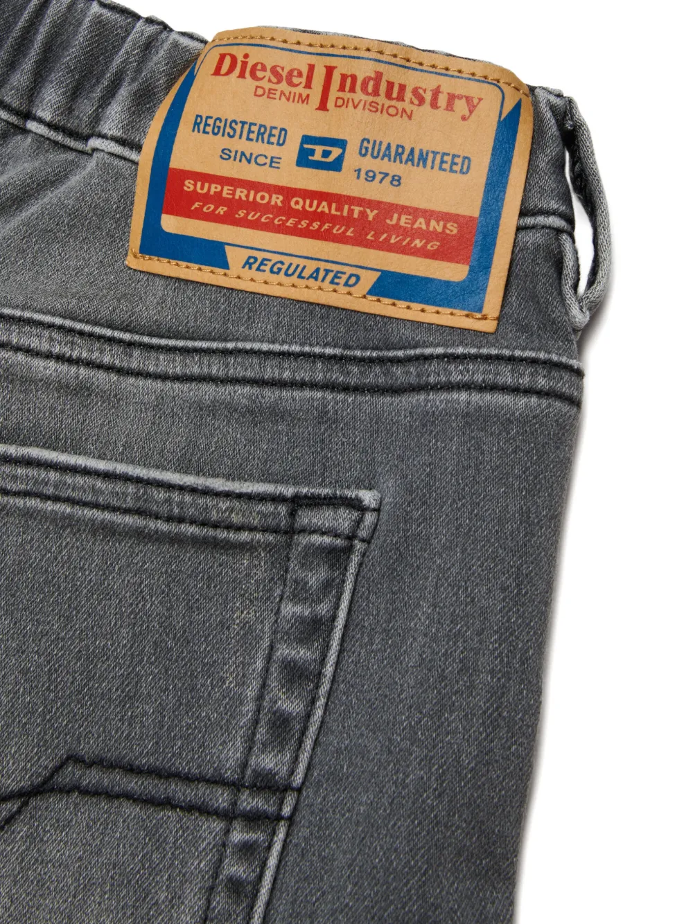 Джинсовые шорты Proxi JJJ Diesel Kids, серый — фото 4