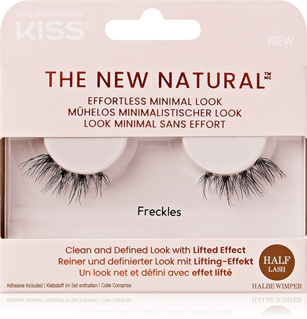 

Накладные ресницы KISS The New Natural Effortless Minimal Look, Freckles 2 szt.