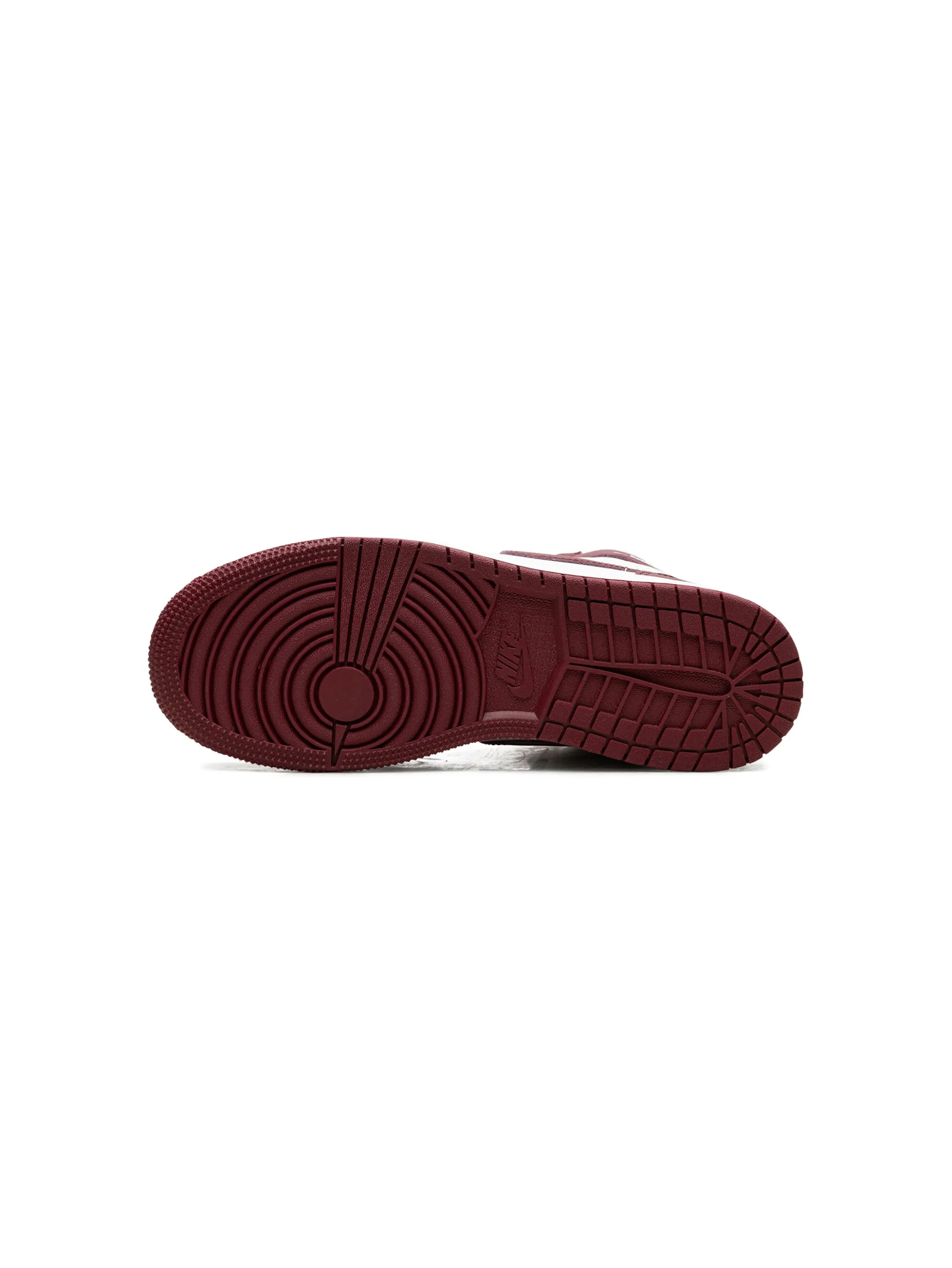Кроссовки Air Jordan 1 High OG Team Jordan Kids, красный — фото 4