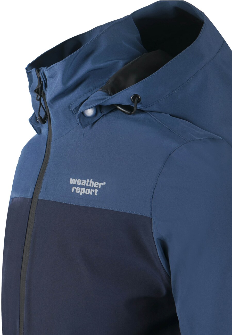 Наружная куртка Weather Report Borise Jr., цвет Blue/Dark blue — фото 3