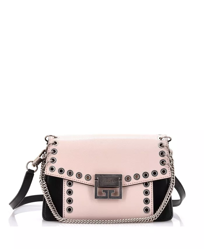 

Маленькая клатч-сумка GV3 с люверсами из кожи Pre-Owned Givenchy, коричневый/бежевый