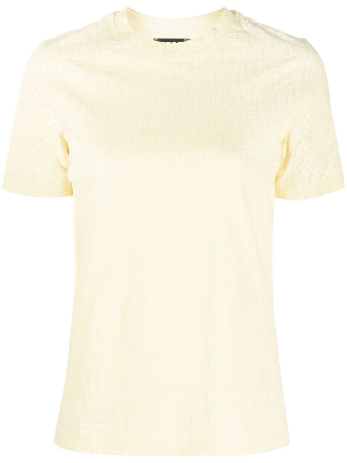 

Diesel logo-print short-sleeve T-shirt, желтый