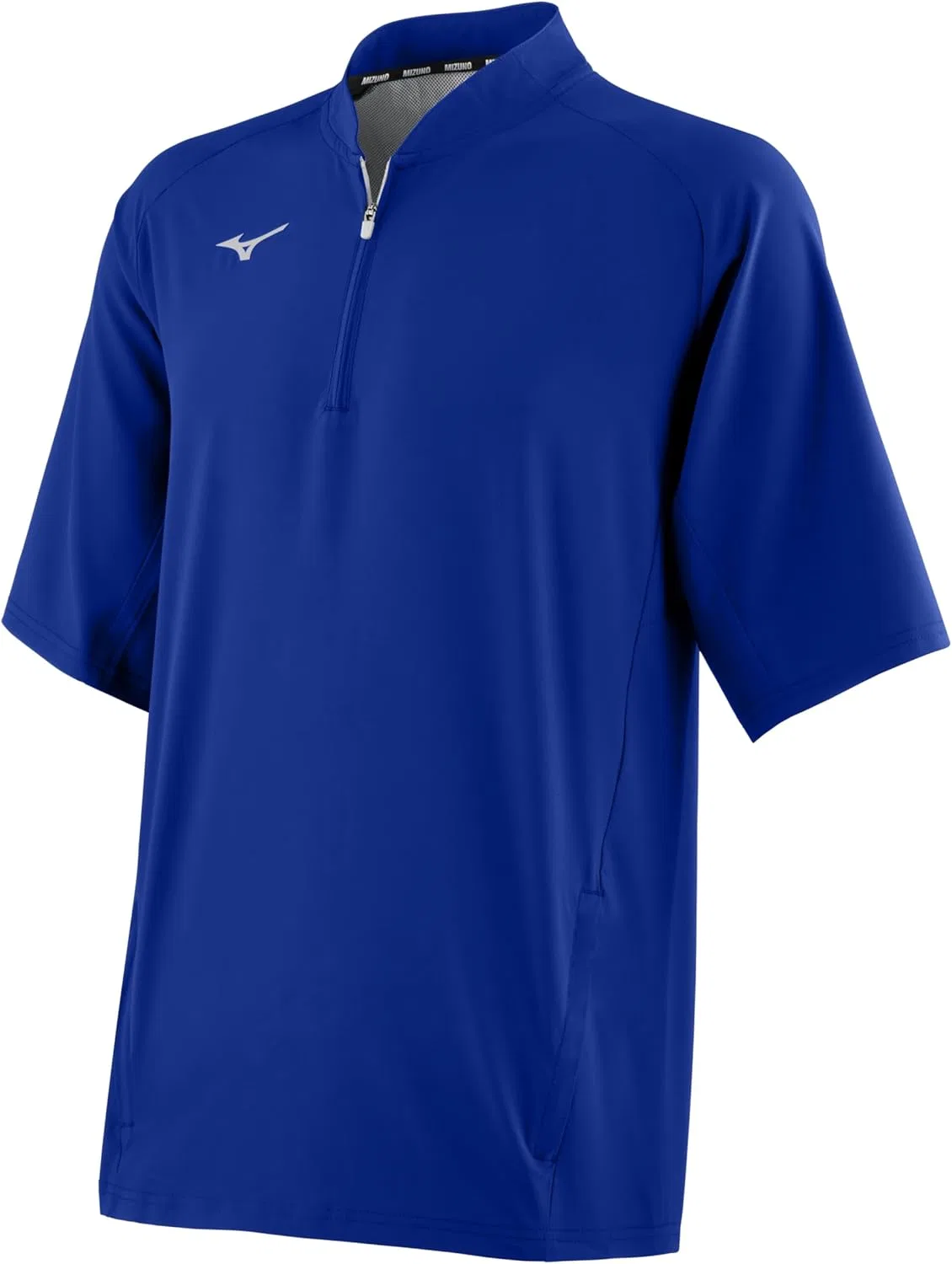 Детская куртка с 1/4 замком, Mizuno, Royal
