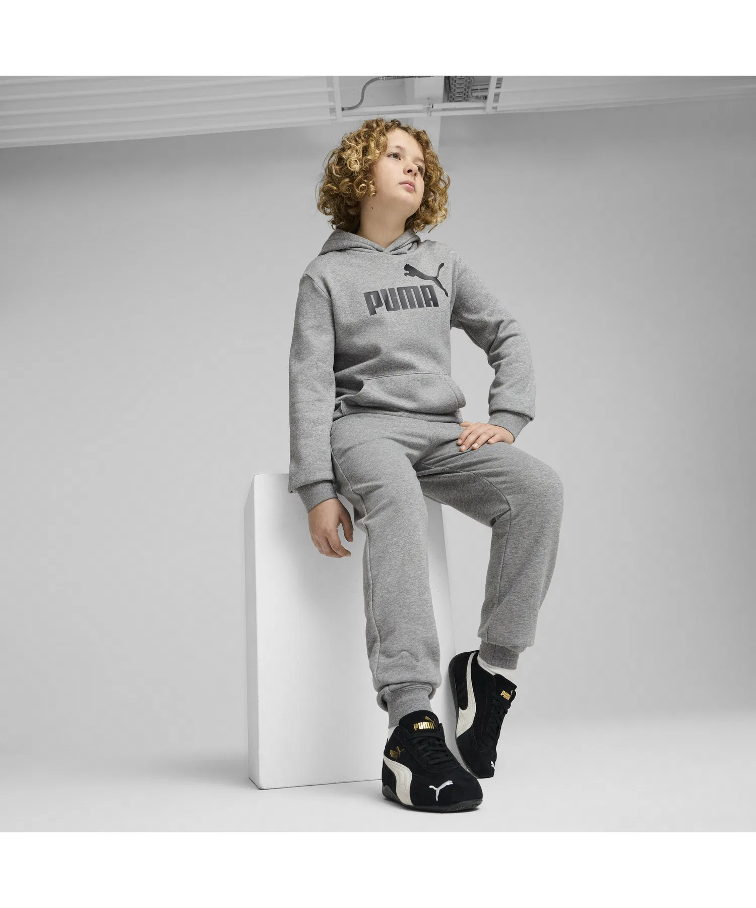 Детские спортивные штаны PUMA ESS NO. 1 LOGO SWEATPANTS TR — фото 3