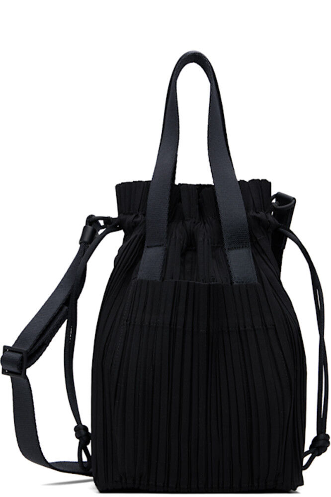 

Черная сумка-тоут с плиссировкой PLEATS PLEASE ISSEY MIYAKE