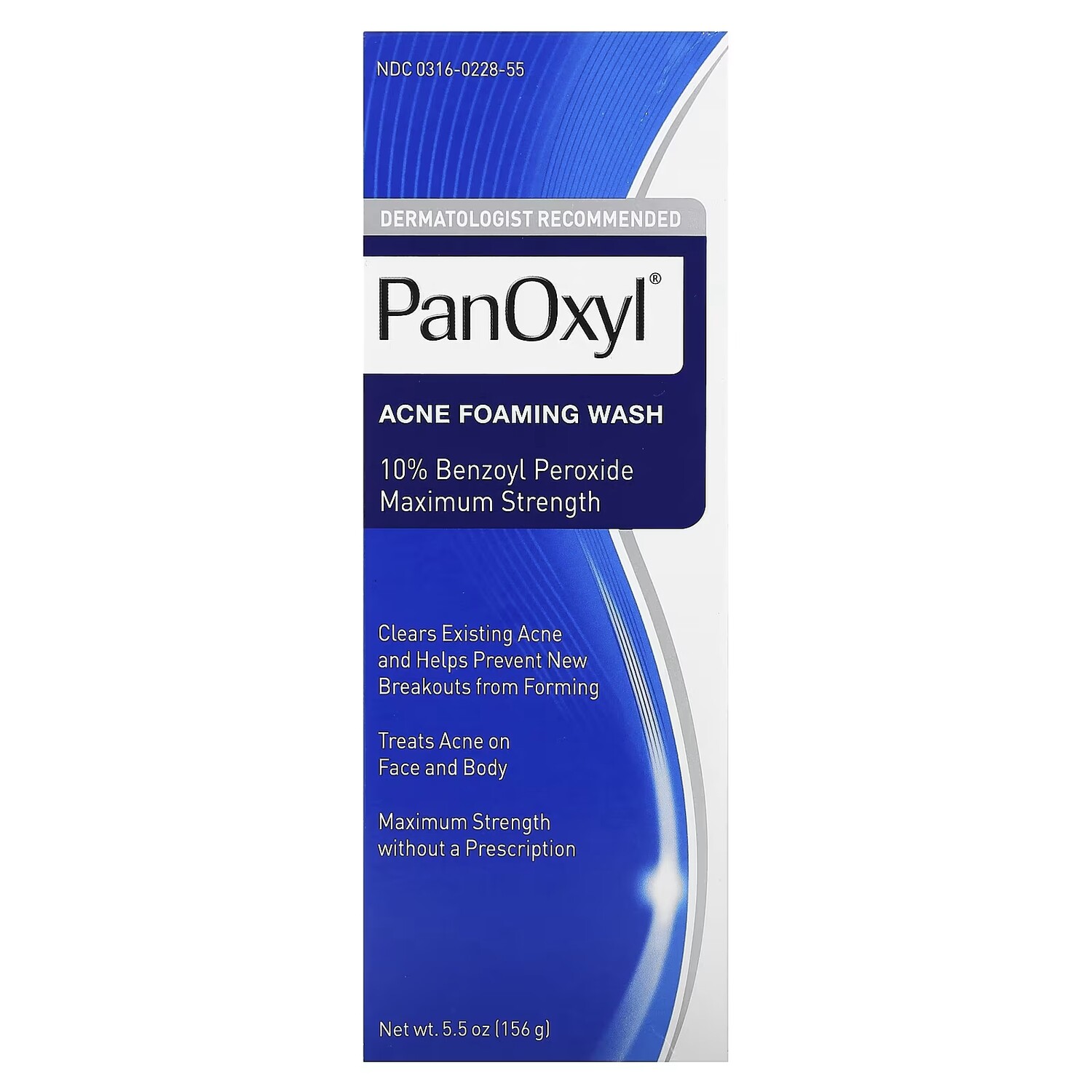 Пенка для умывания PanOxyl — Очищающая от акне, 156 г — фото 2