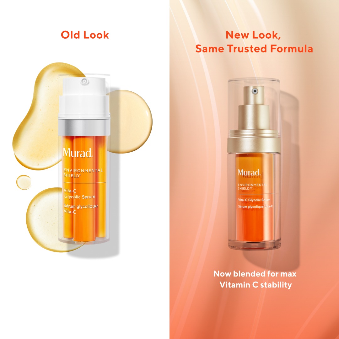 Сыворотка для лица environmental shield vita-c brightening serum Murad, объем 30 мл — фото 4