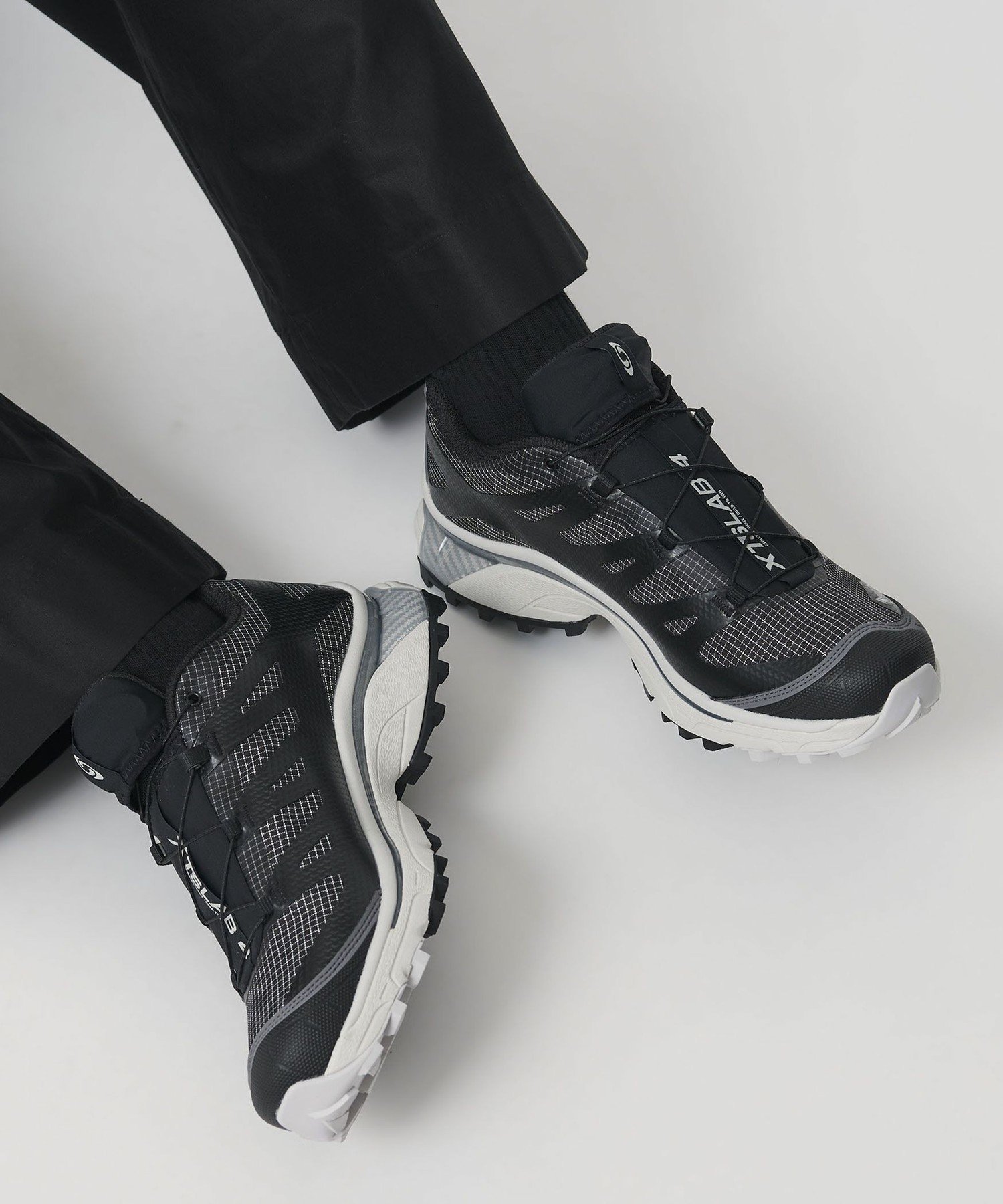 Кроссовки Salomon XT-4 OG GORE-TEX Beauty&Youth United Arrows, Black — фото 2