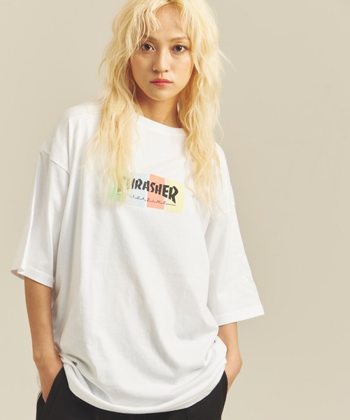 

Футболка с коротким рукавом, 5.6 унций (159 г) THRASHER, белый