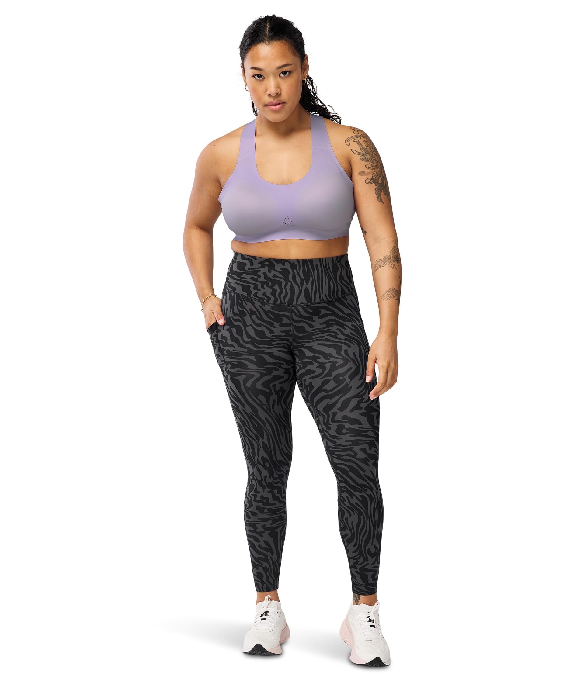 

Брюки Brooks Spark Tight, цвет Obsidian Speedscape