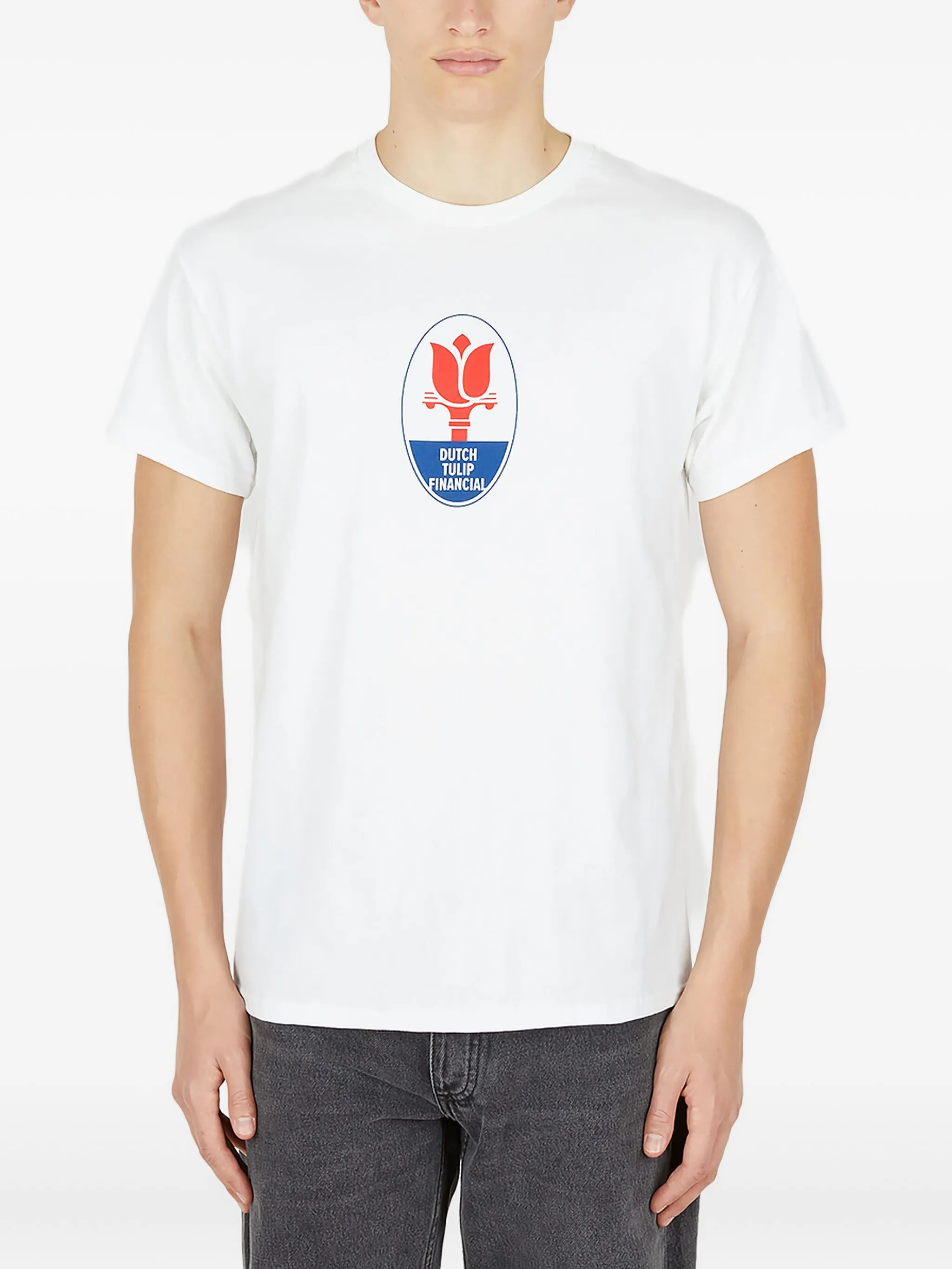 

Футболка с графичным принтом Dtf.Nyc, белый