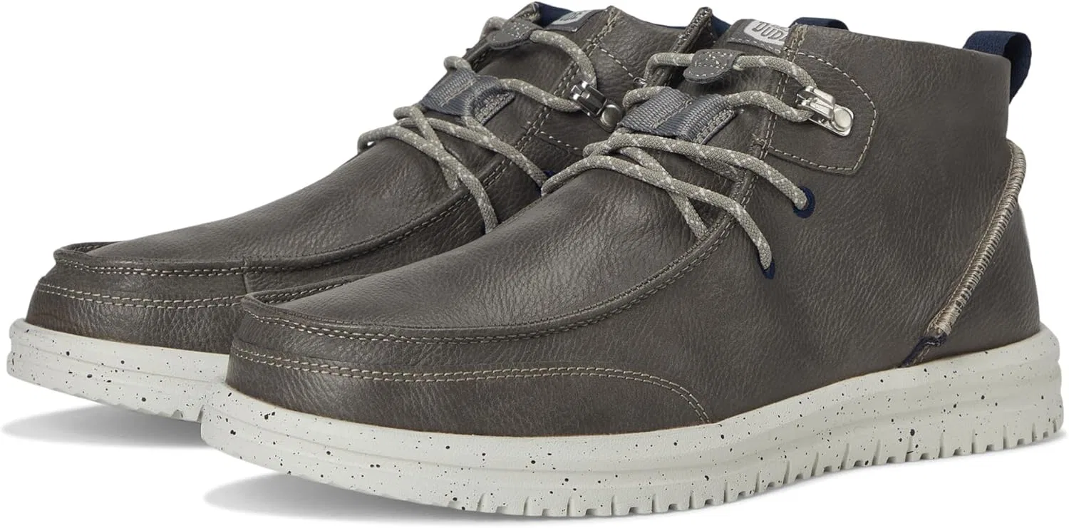 Мужские слипоны HEYDUDE Bradley Chukka, Gray