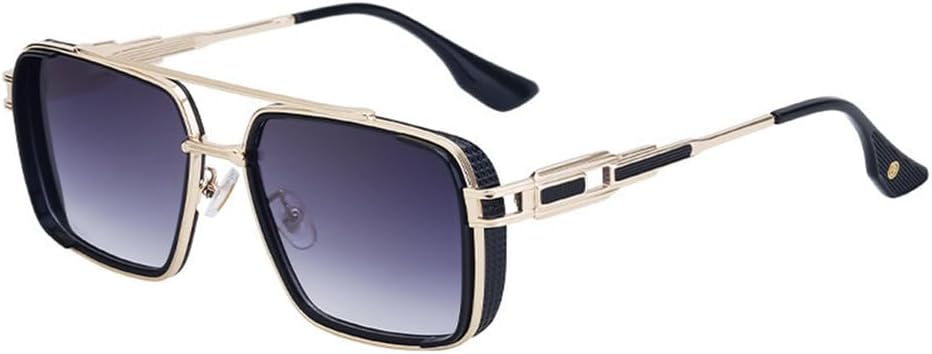 

Стильные мужские квадратные поляризованные солнцезащитные очки 2025 года для активного отдыха, путешествий, уличного стиля, вождения, рыбалки, с защитой от УФ-излучения PRSTNN, C2