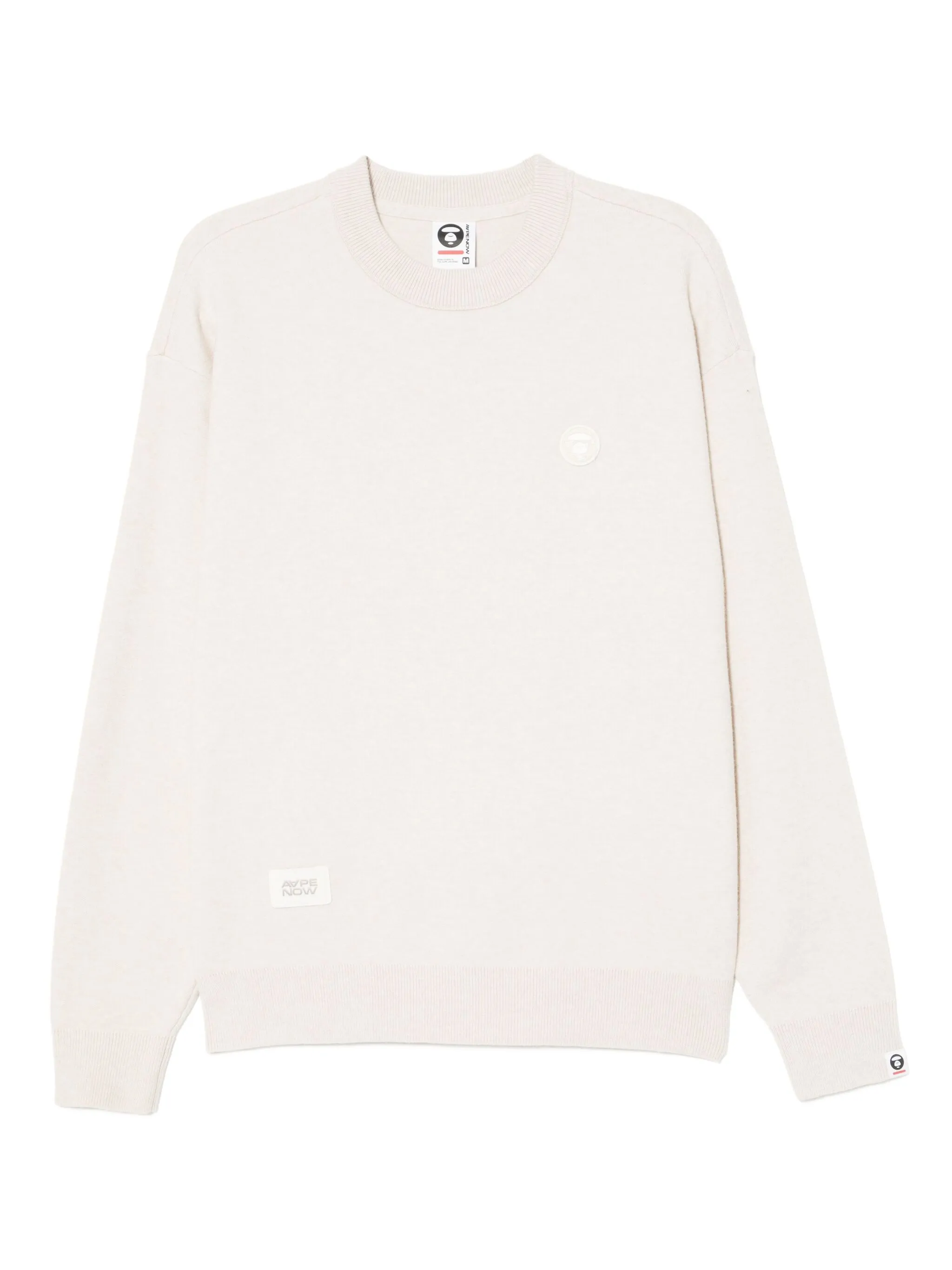 

Толстовка с нашивкой-логотипом Aape By A Bathing Ape, бежевый