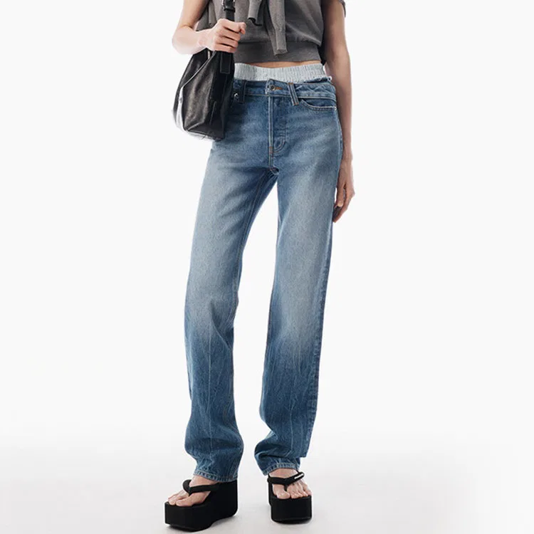 Джинсы женские Vintage Marble Blue Alexander Wang — фото 3