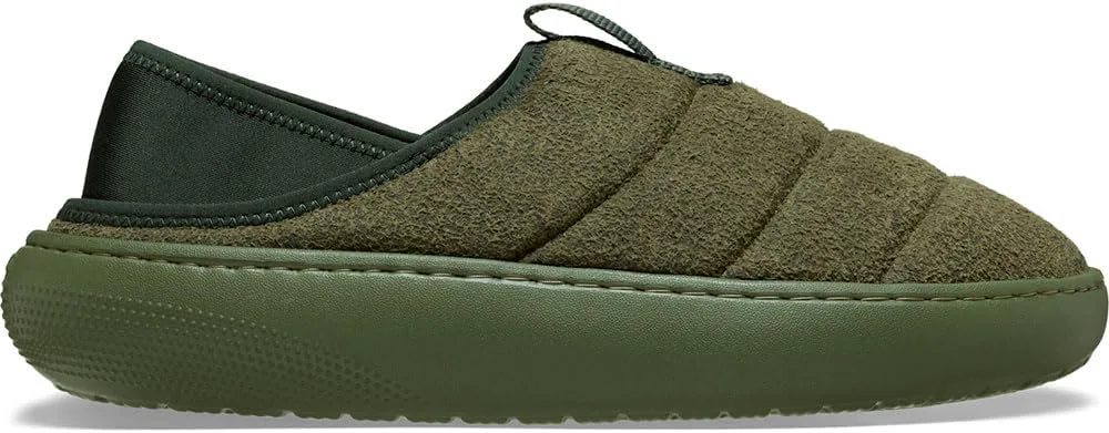 Crocs unisex-adult Classic Puff Moc, зеленый