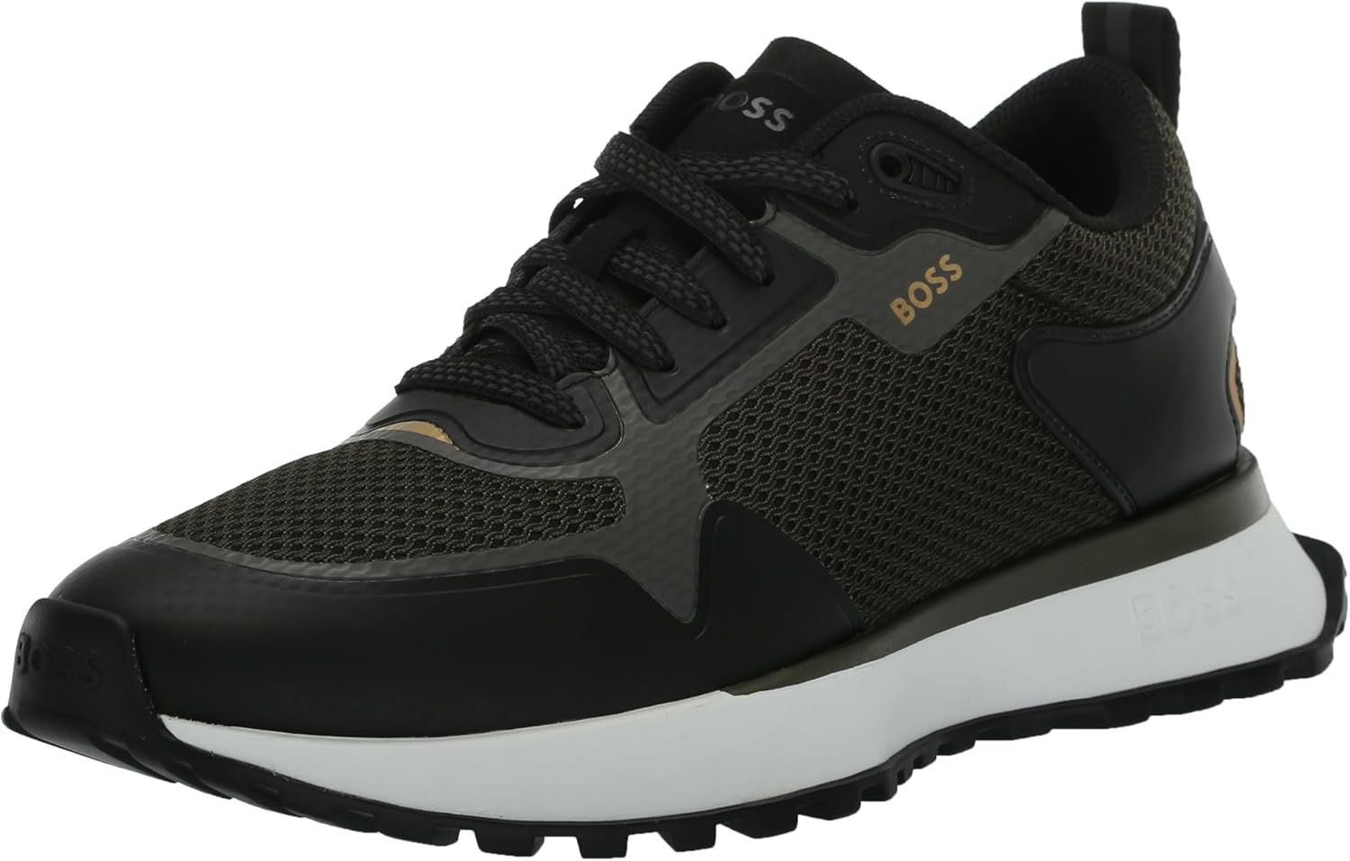 

BOSS Мужские кроссовки Jonah в ретро-стиле, Vibrant Olive