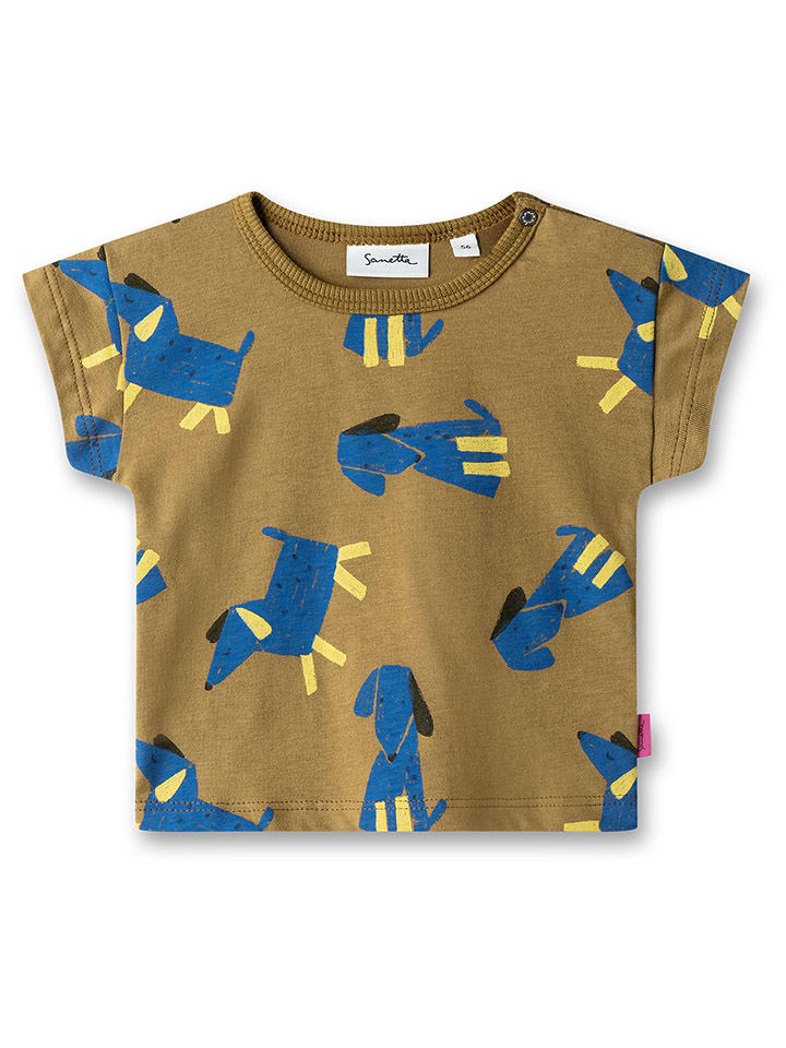 

Футболка Sanetta Kidswear, хаки