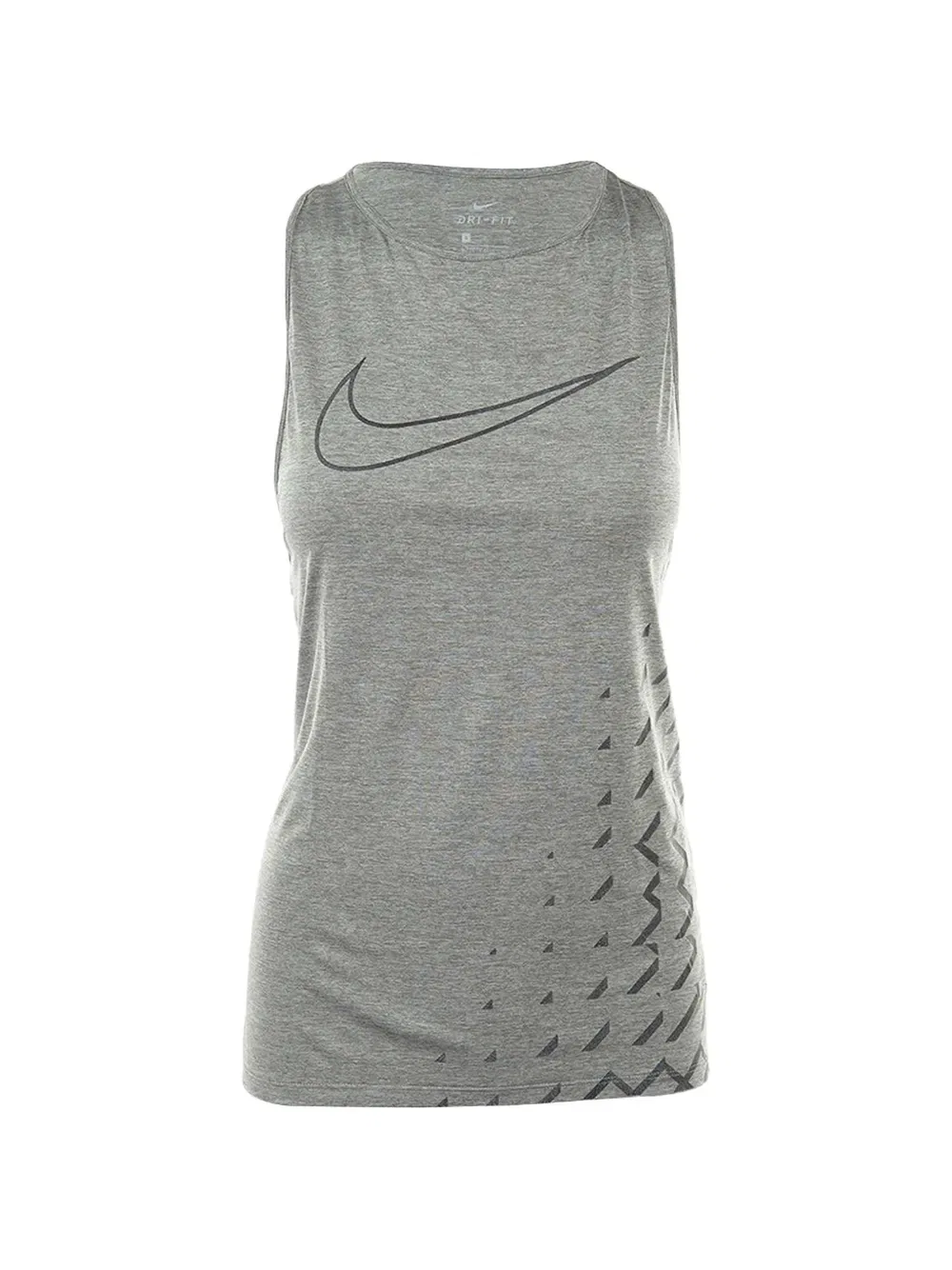 Майка с логотипом Breath Nike, серый