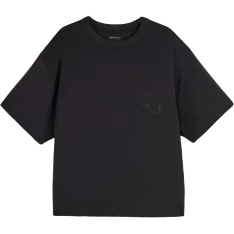 

Футболка Y 3 с логотипом Y-3, черный