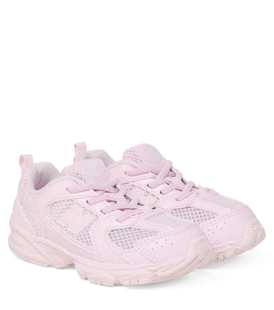 530 Кроссовки с эластичным ремешком New Balance Kids, розовый