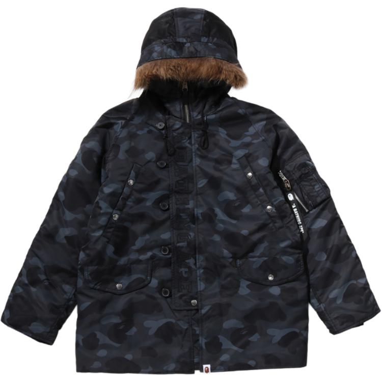 

Куртки и пальто FW25 для мужчин A Bathing Ape, черный