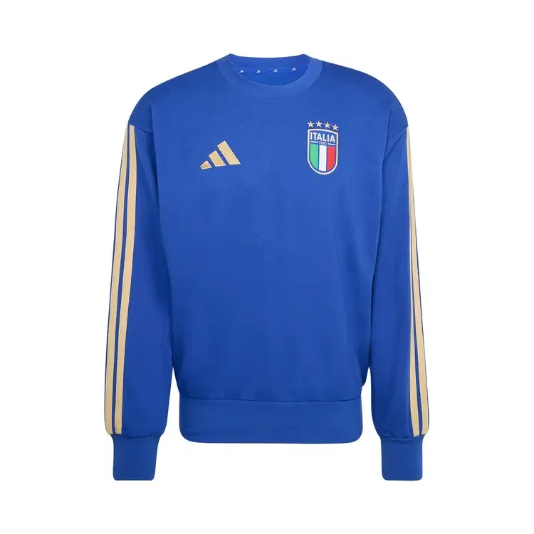 Толстовка Adidas Italy DNA Crew Sweat, синий
