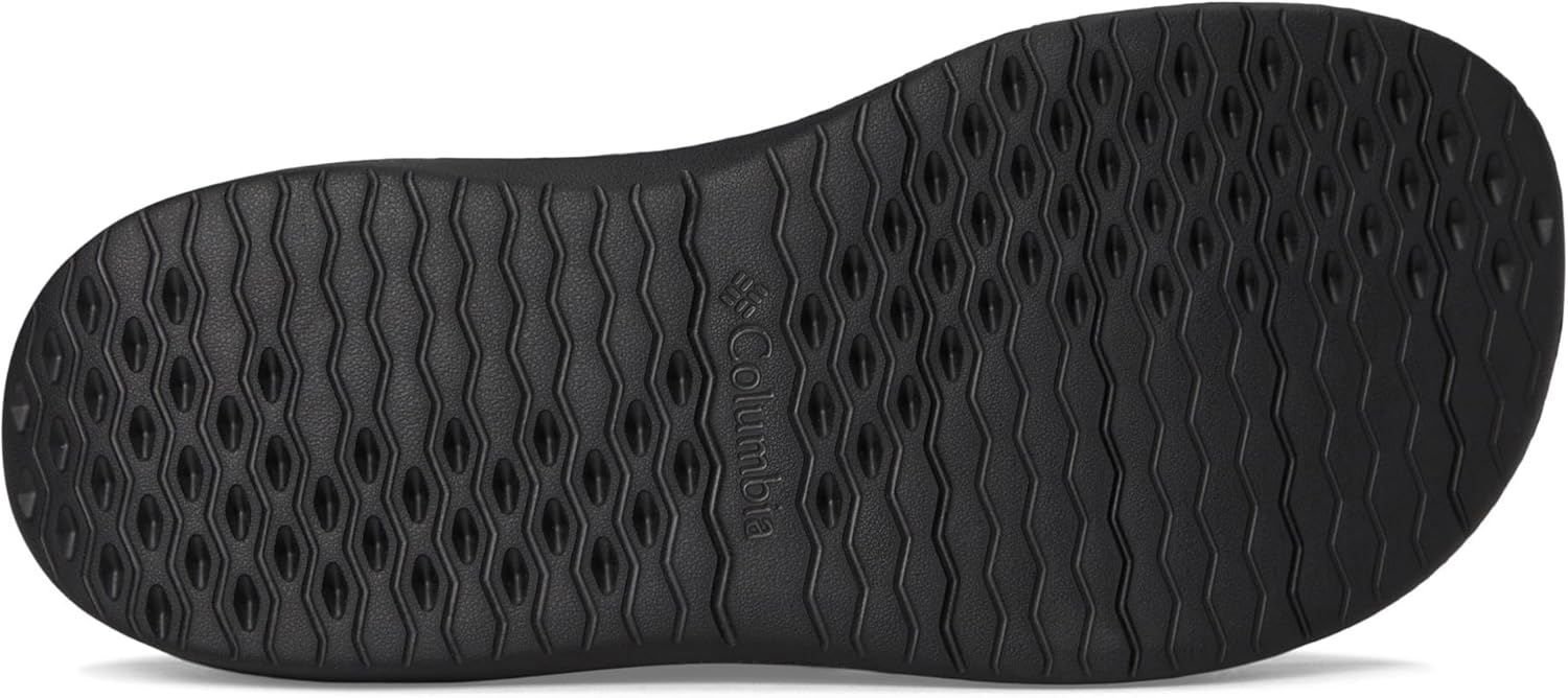 Сандалии Columbia mens Pfg Boatside Fish Flip, Black/Black — фото 3