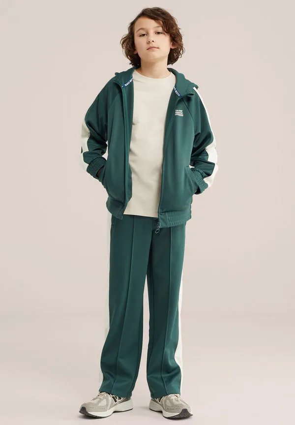 Плохая толстовка на молнии We Fashion, Dark Green