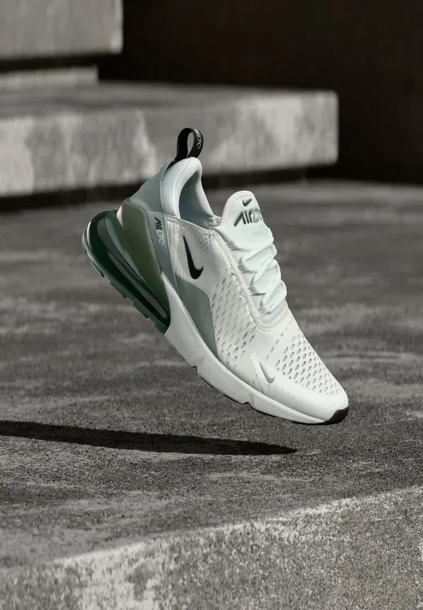 Кроссовки Nike Sportswear Air Max 270, Summit White/Black/Light Pumice/Jade Horizon